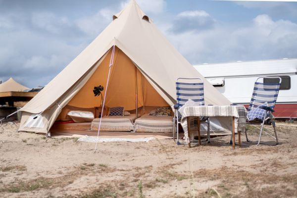 Allemaal hoesten definitief Tipi-tent Kopen? | Schimmelvrije Bell Tent 400 | Binnenbuitenleven.nl